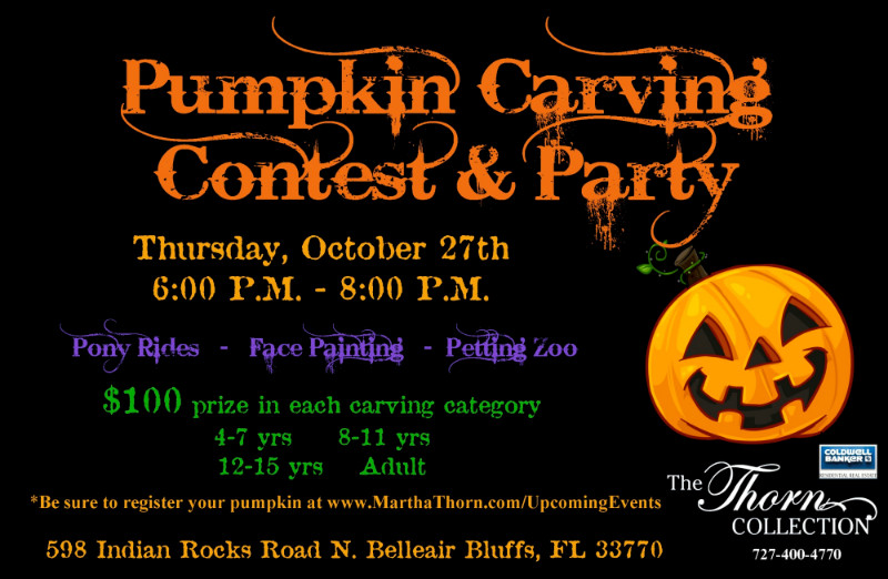 Pumpkin Carving Contest and Halloween Party