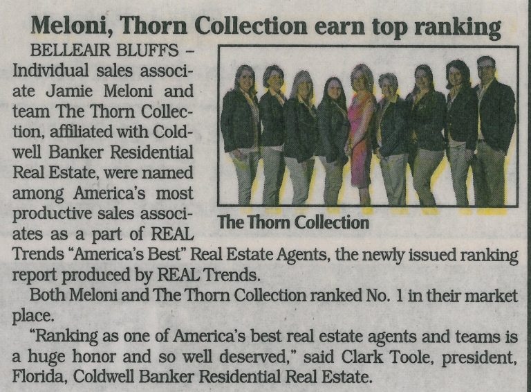 Thorn Collection earns top ranking