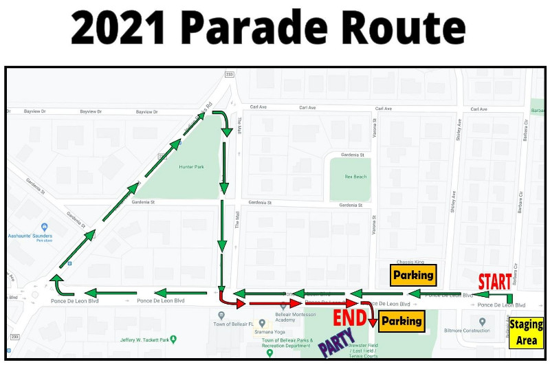 2021 parade route